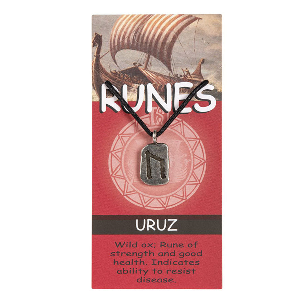 Uruz (Strength) Rune Pendant