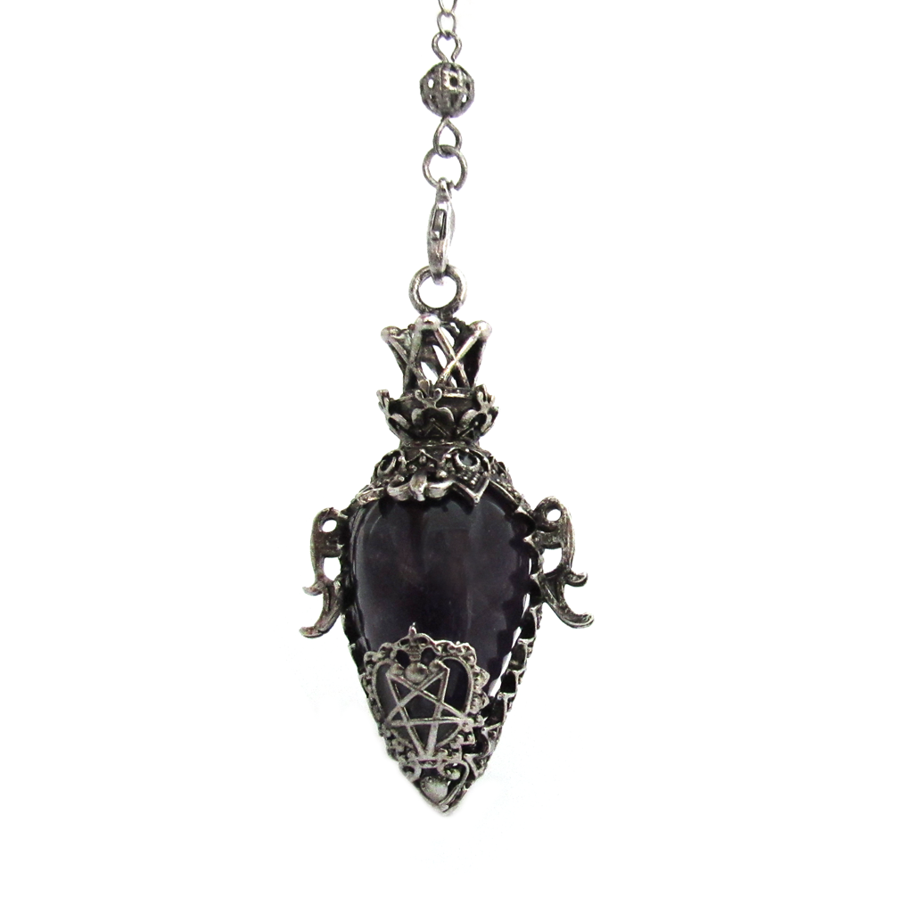 Ornate Amethyst Pendulum