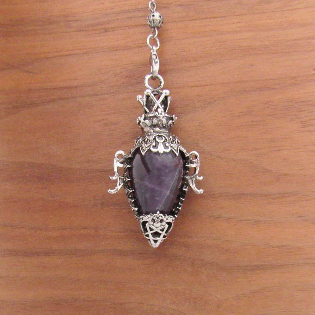 Ornate Amethyst Pendulum