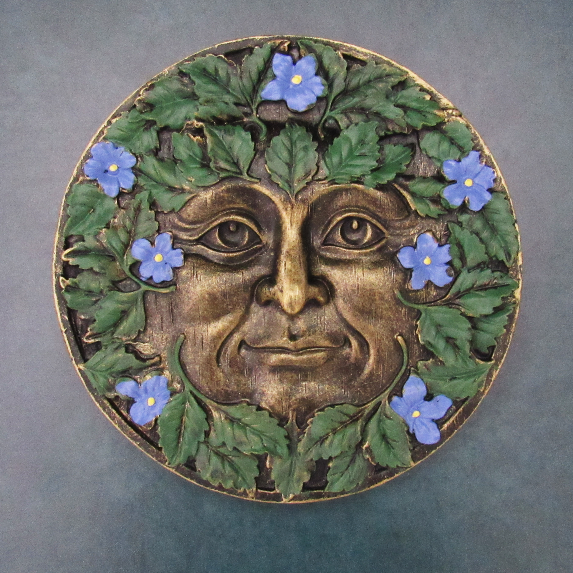 Green Man Seasonal Plaque (Spring)