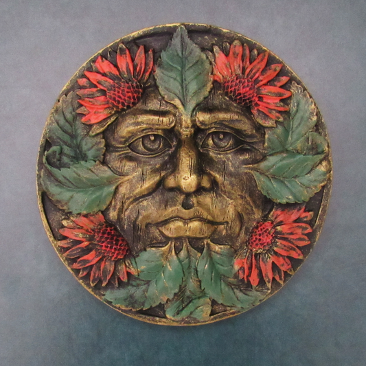 Green Man Seasonal Plaque (Summer)