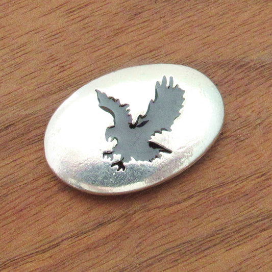 Eagle Pewter Pocket Stone