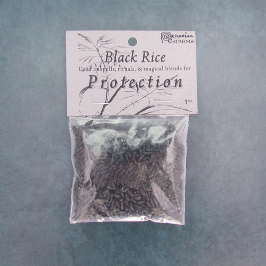 Black Rice (1 oz) - Ritual Rice for Protection