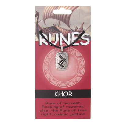 Khor (Harvest) Rune Pendant