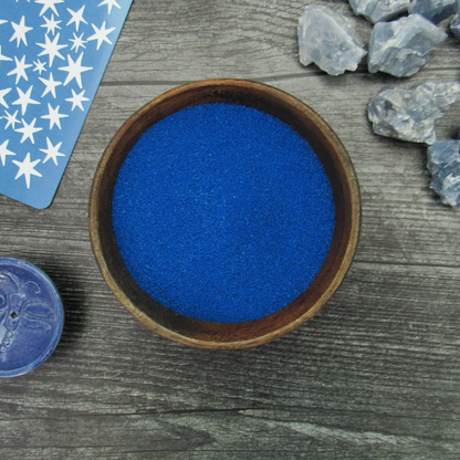 Sand for Incense Burners (8 oz) - Blue