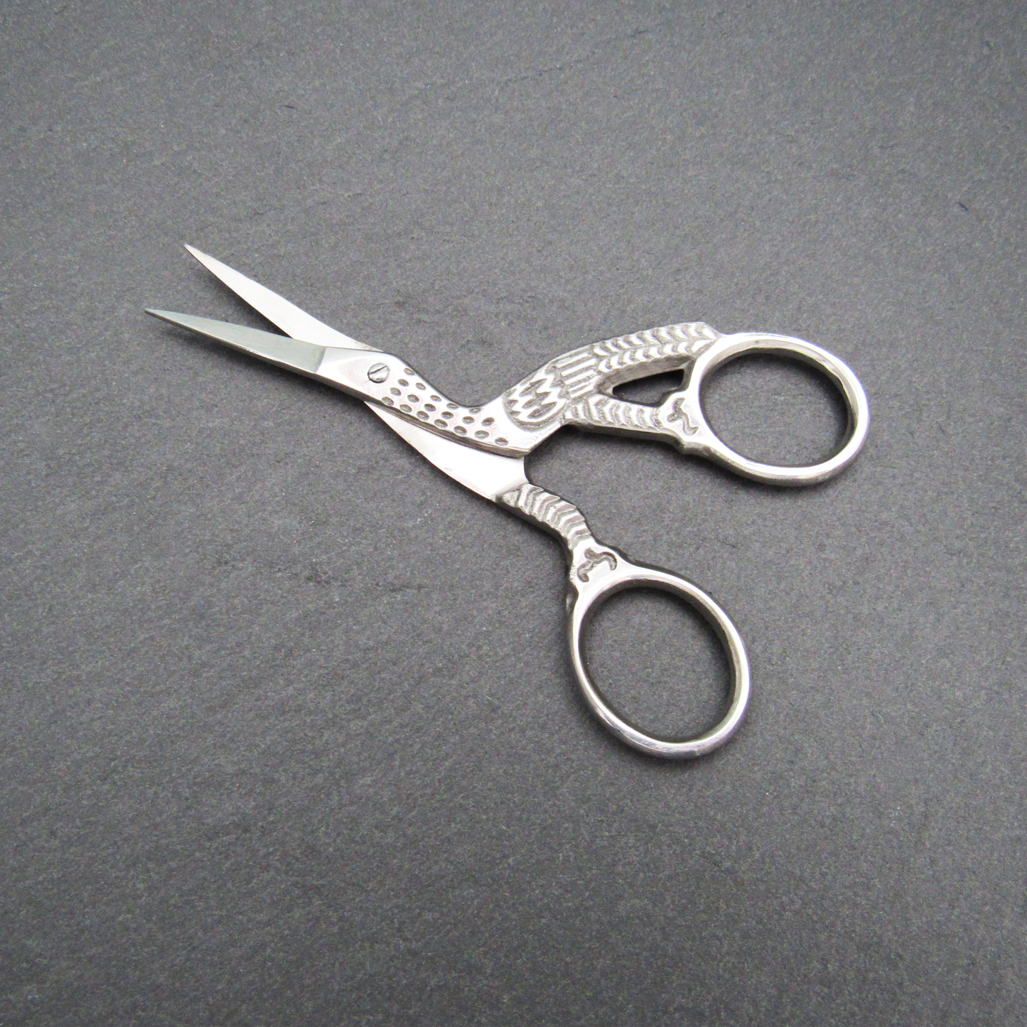 Silver Stork Mini Scissors