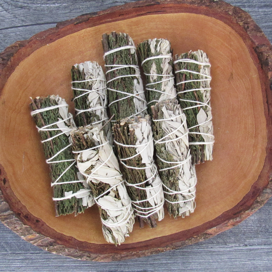 White Sage and Cedar Bundle