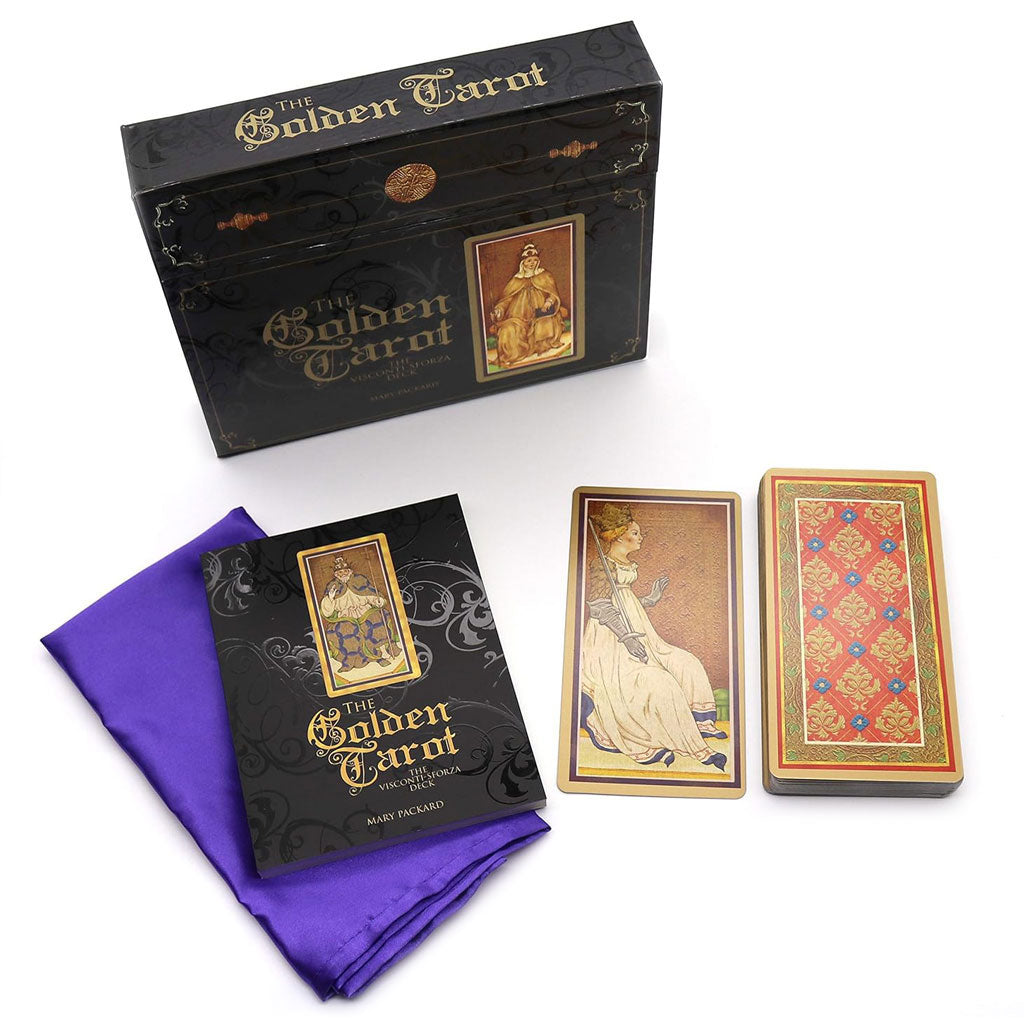 The Golden Tarot: The Visconti-Sforza Deck (Boxed Set)