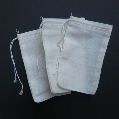 Cotton Tea Bags (Package of 3)