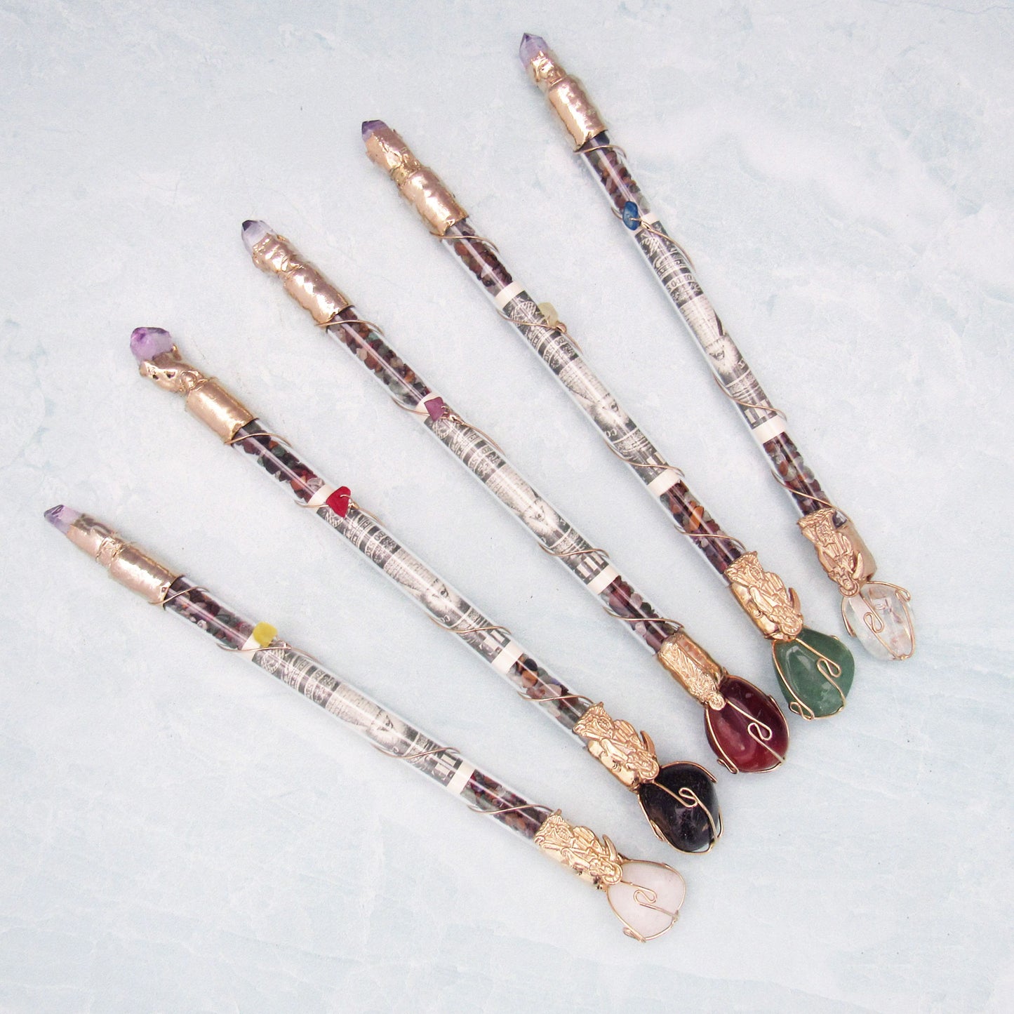 Money Drawing Wand (Red Agate)