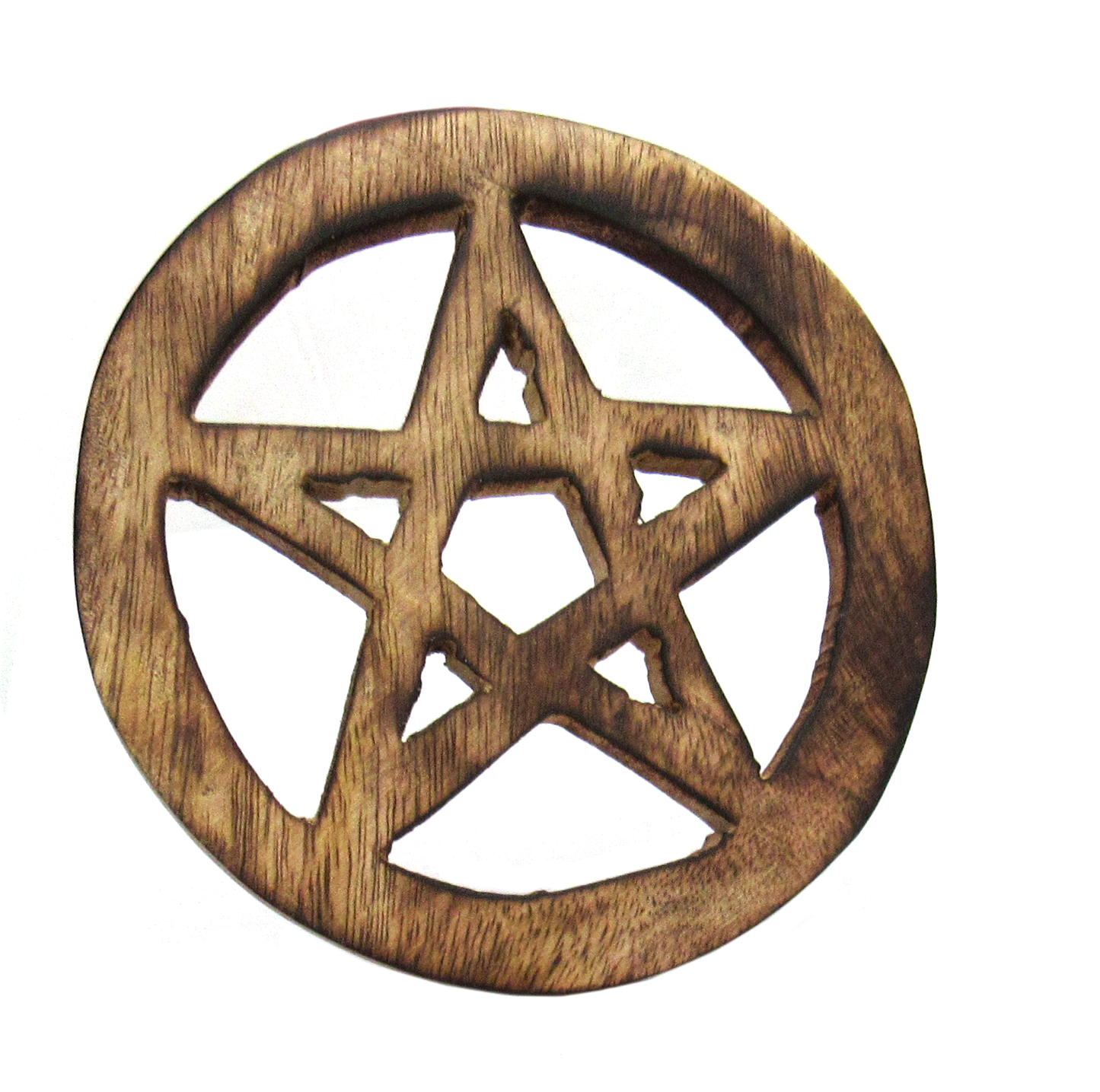 Rustic Pentagram Altar Tile (5 Inches)