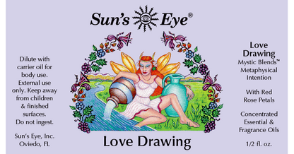 Sun's Eye Love Drawing Oil