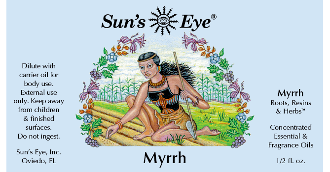 Sun's Eye Myrrh Oil