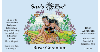 Sun's Eye Rose Geranium Oil