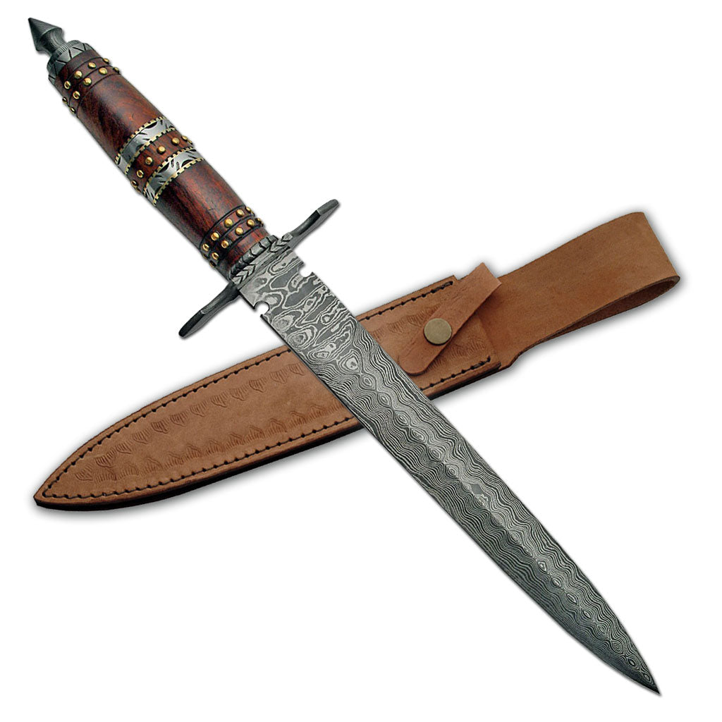 Damascus Fancy Athame (15 Inches)