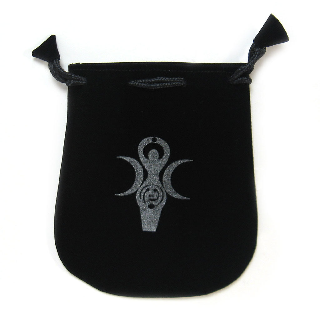 Moon Goddess Velveteen Bag