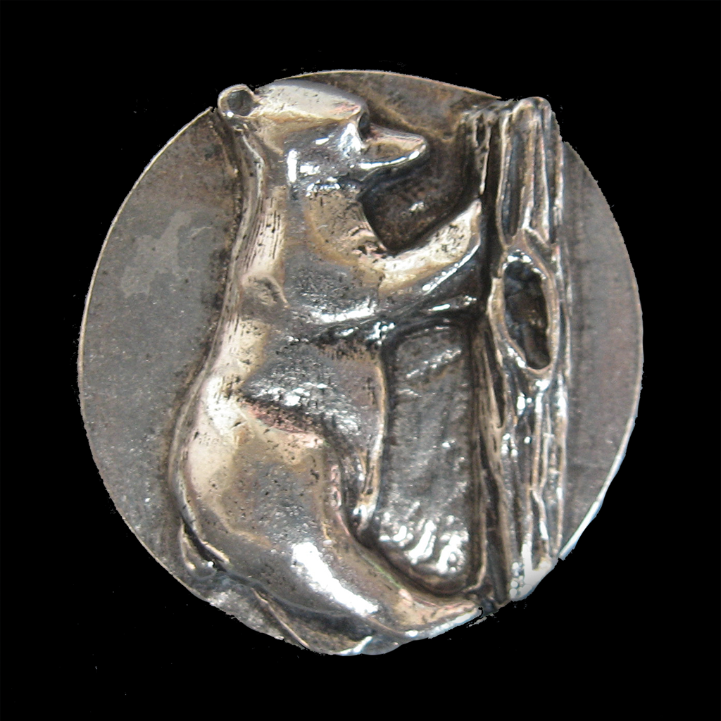 Animal-Speak Pewter Animal Charm (Single) Bear