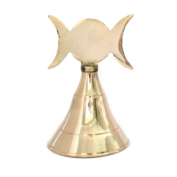 Altar Bell - Triple Moon 2 3/4 – The Witches Sage LLC