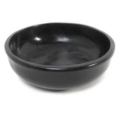 Black Stone Scrying Bowl (6 Inches)