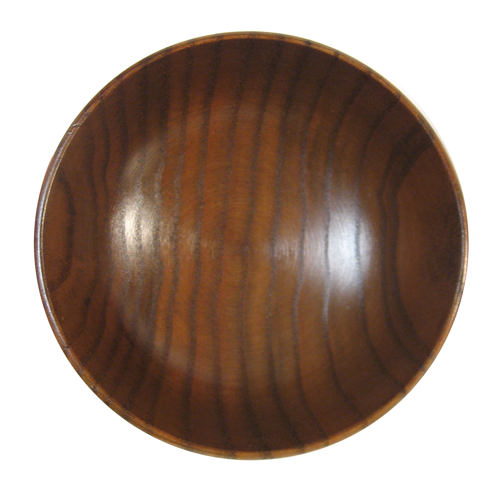 Natural Finish Wood Bowl