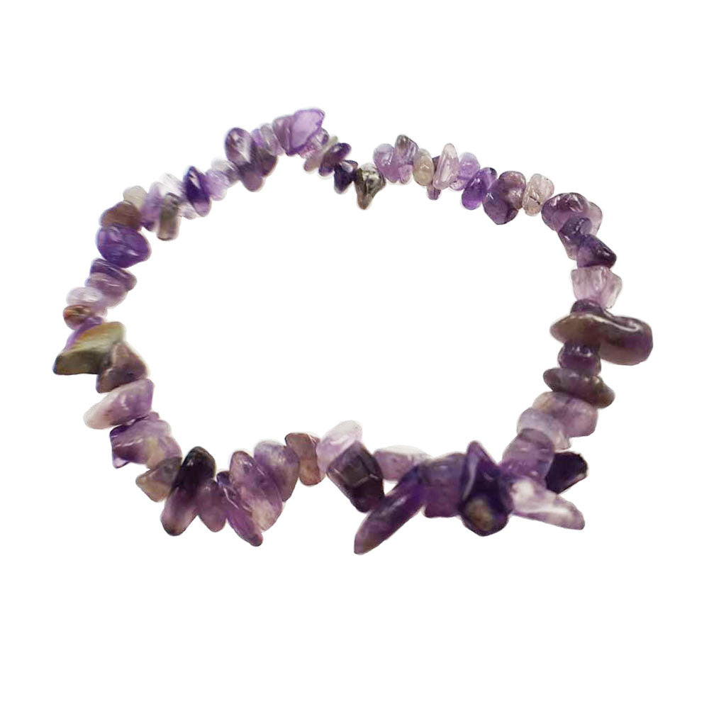 Amethyst Chip Bracelet