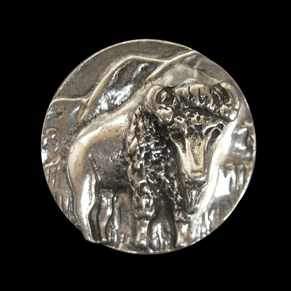 Animal-Speak Pewter Animal Charm (Single) Buffalo