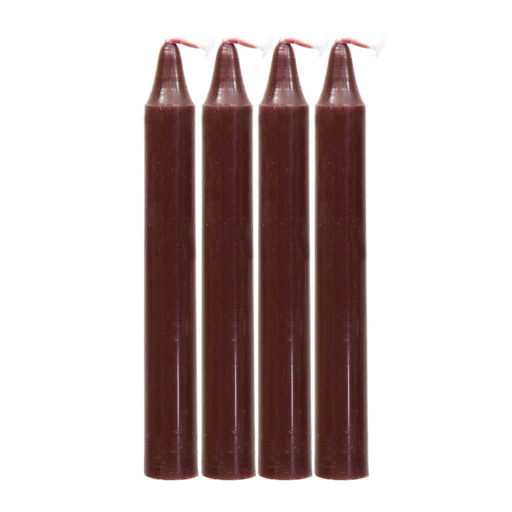 Brown Mini Spell Candle (Pack of 4)