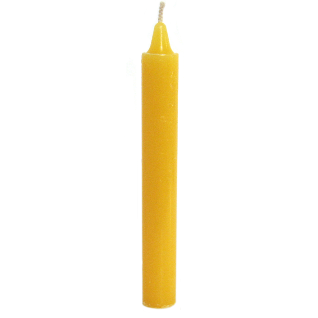 6-Inch Basic Candle (Yellow)