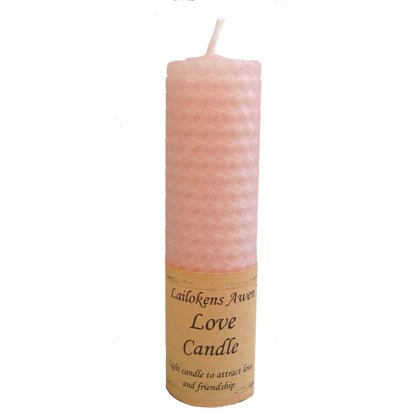 Lailokens Awen Love Candle