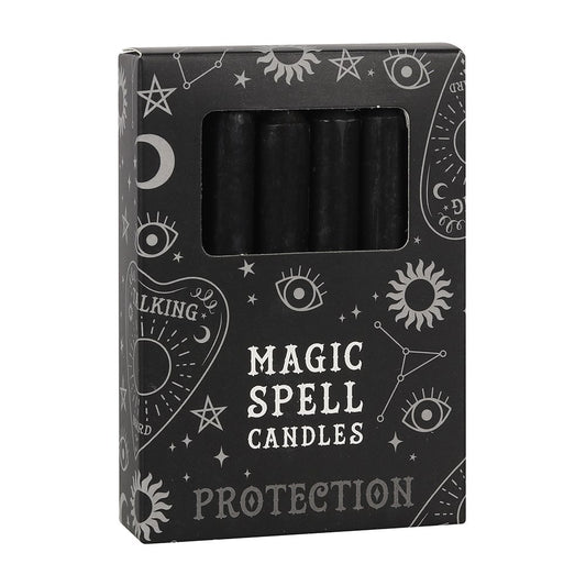 Mini Magic Spell Candles - Black (Protection)