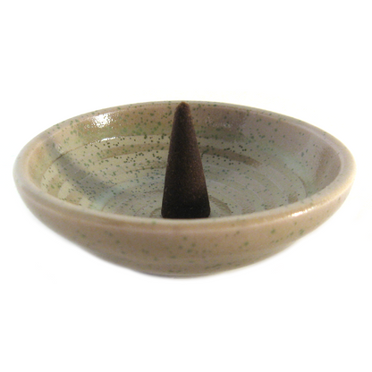 Ceramic Swirl Dish (Green)