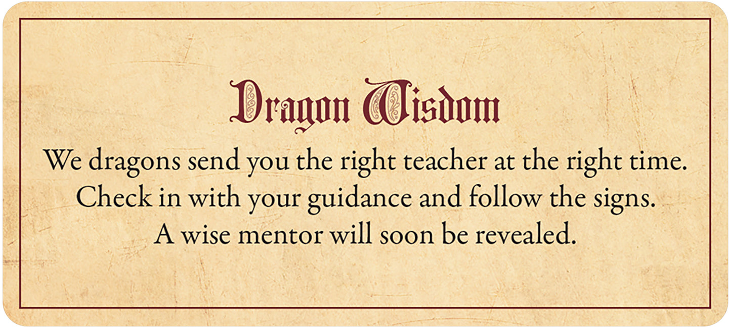 Dragon Magick Oracle Cards