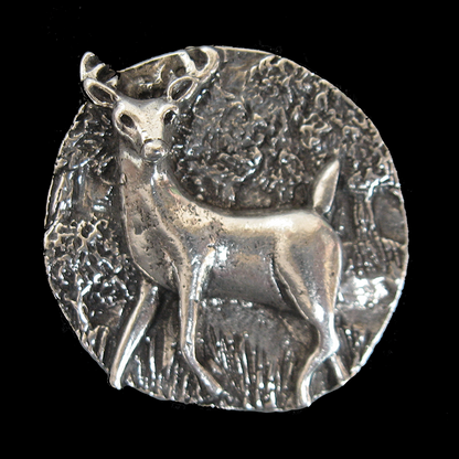 Animal-Speak Pewter Animal Charm (Single) Deer