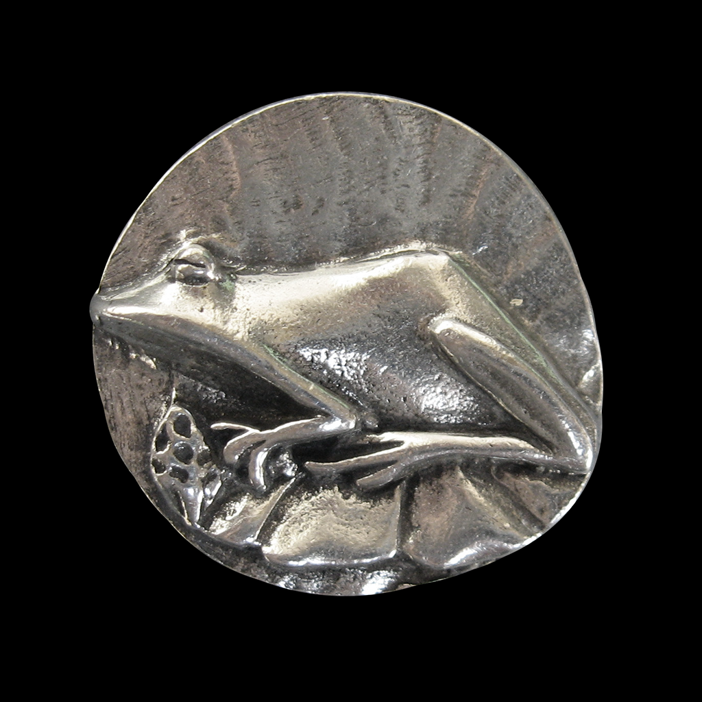 Animal-Speak Pewter Animal Charm (Single) Frog