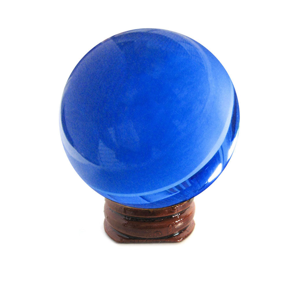 Blue Crystal Gazing Ball (50 mm)