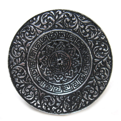 Tibetan Style Incense Burner (Round)