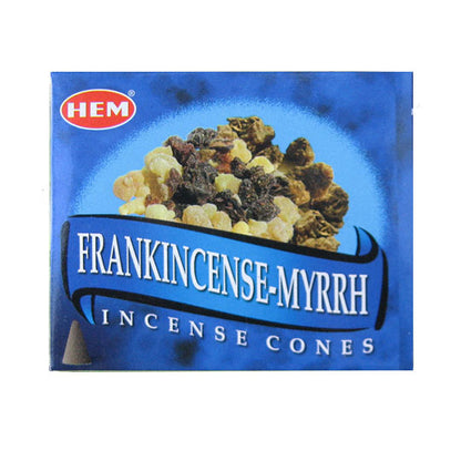 HEM Incense Cones - Frankincense-Myrrh