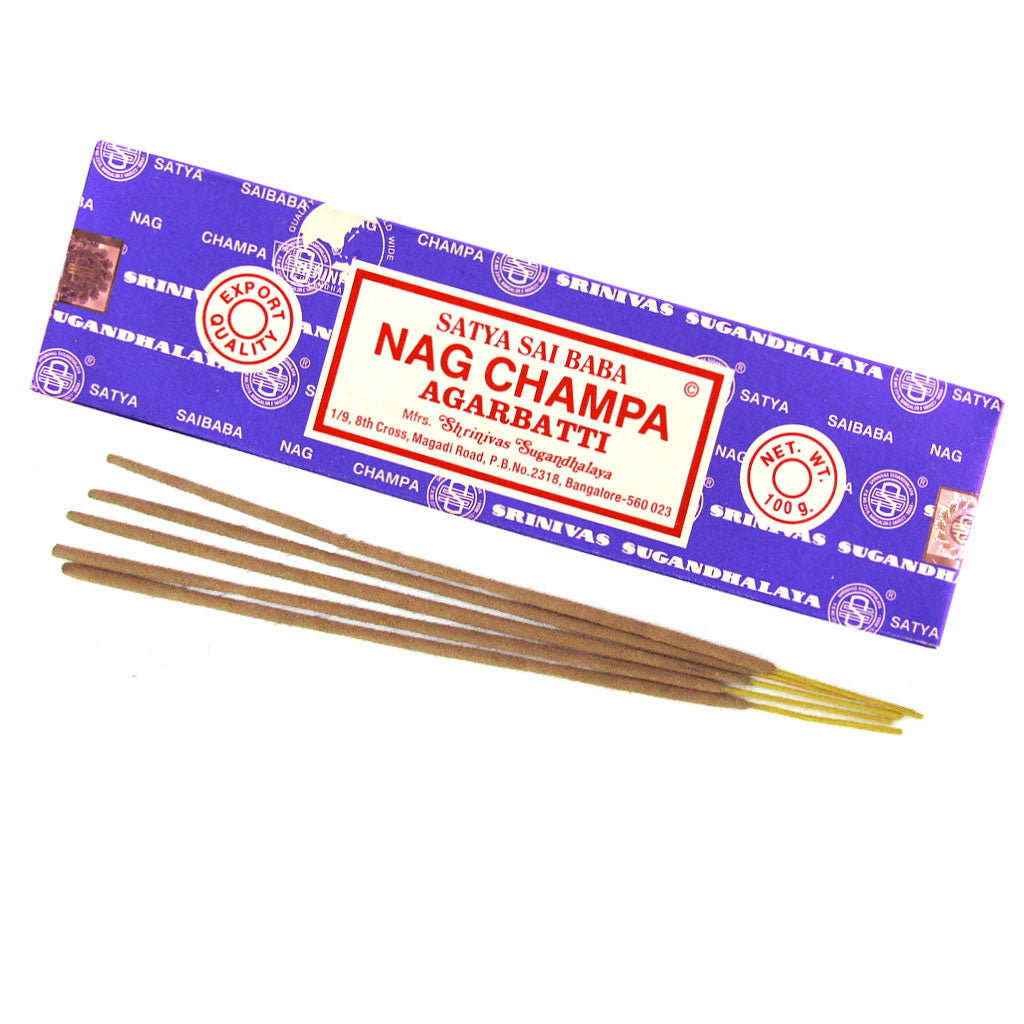 Nag Champa Incense Sticks (100 g) Grove and Grotto