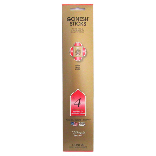 Gonesh Classic Incense Sticks (Package of 20) - #4 Orchards and Vines