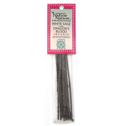 Nature Nature Incense Sticks - White Sage with Dragon's Blood