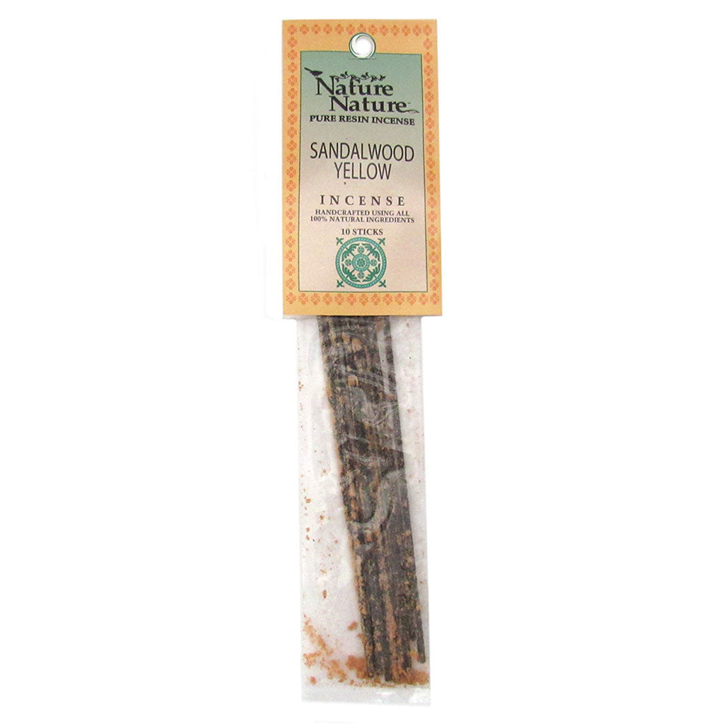 Nature Nature Incense Sticks - Yellow Sandalwood