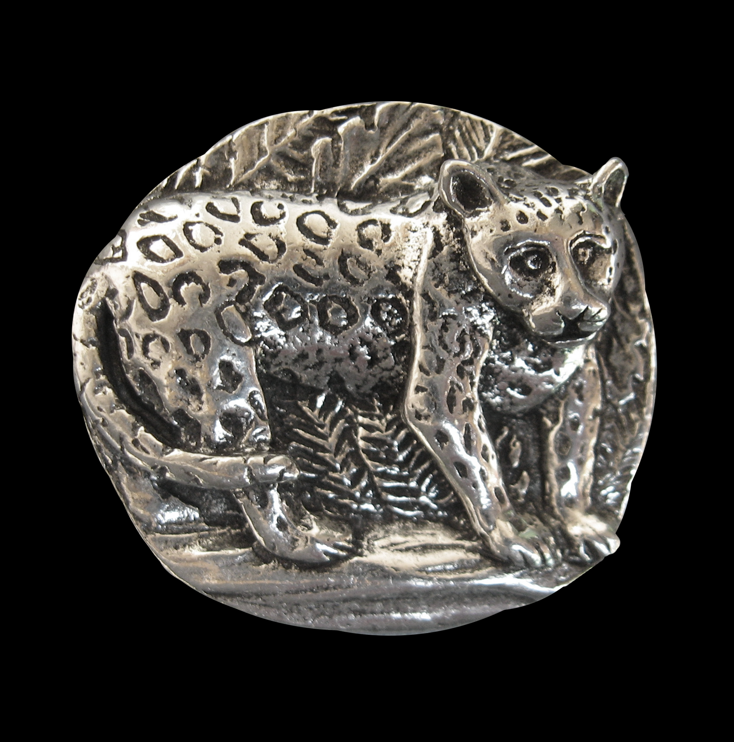 Animal-Speak Pewter Animal Charm (Single) Jaguar