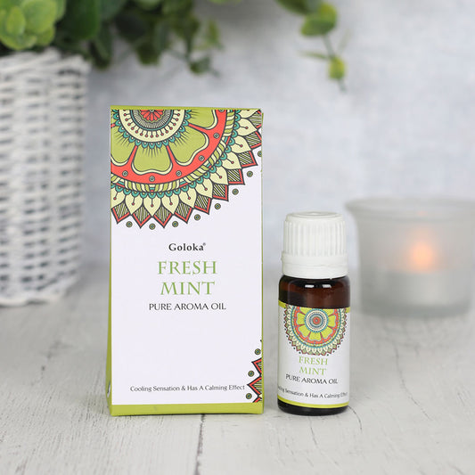 Fresh Mint Aroma Oil by Goloka