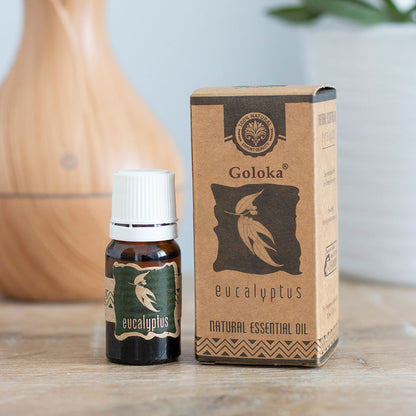 Eucalyptus Natural Essential Oil by Goloka (10 ml)