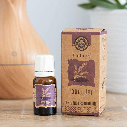 Lavender Natural Essential Oil by Goloka (10 ml)