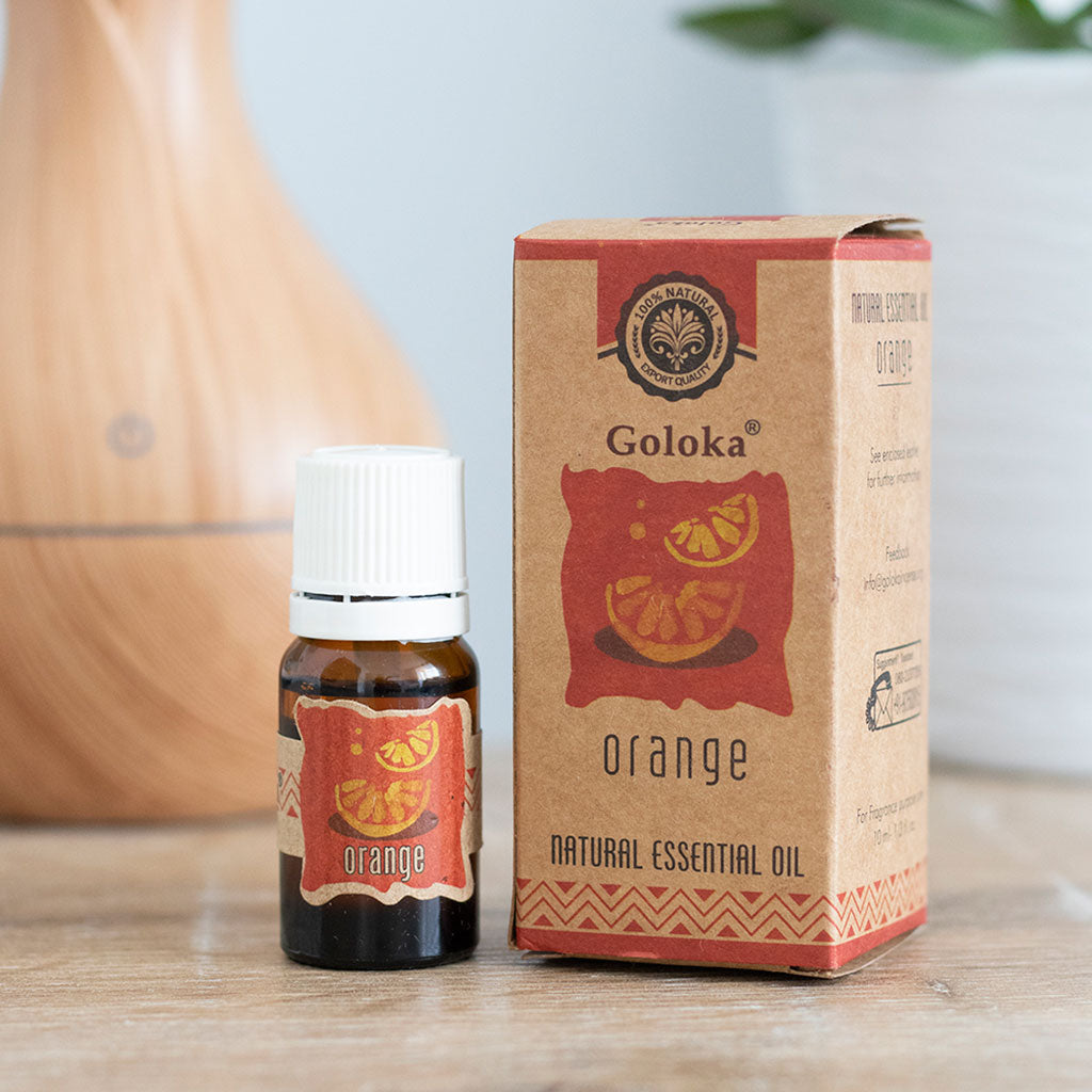 Orange Natural Essential Oil by Goloka (10 ml)