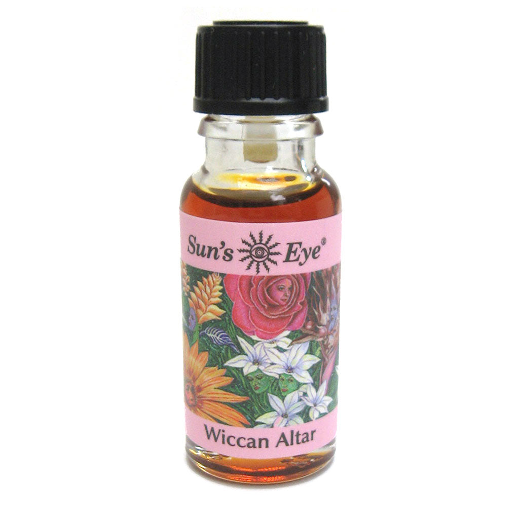 Sun's Eye Wiccan Altar Oil