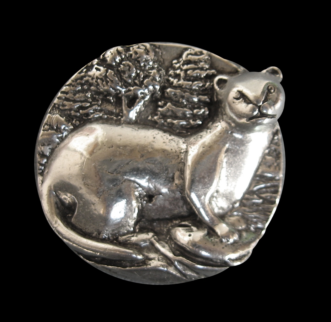 Animal-Speak Pewter Animal Charm (Single) Otter