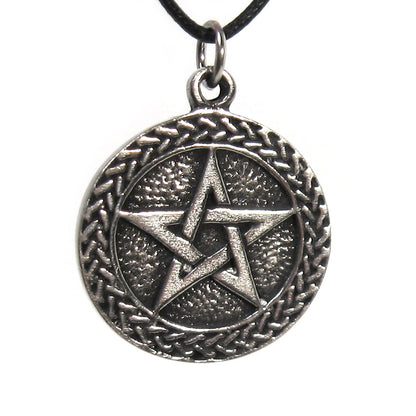 Celtic Knot Pentagram (Pewter)