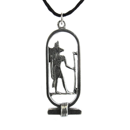 Anubis Pewter Pendant